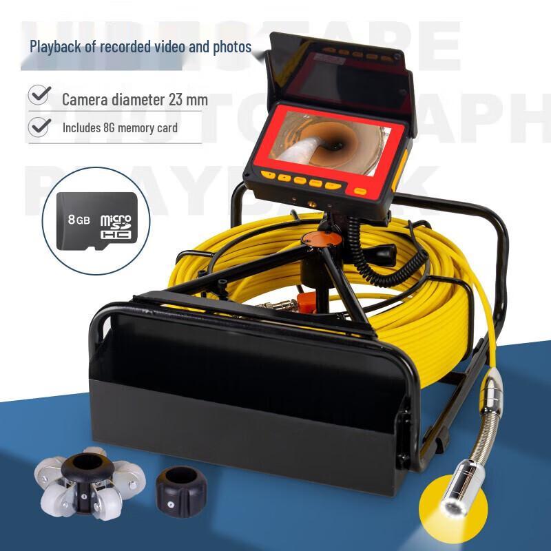 SYANSPAN 4.3-inch Industrial Endoscope with Turnable Camera (CN version)