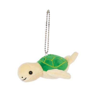 [Aqua] Plush Toy Marine Anywhere Friends Keychain Turtle 00080081