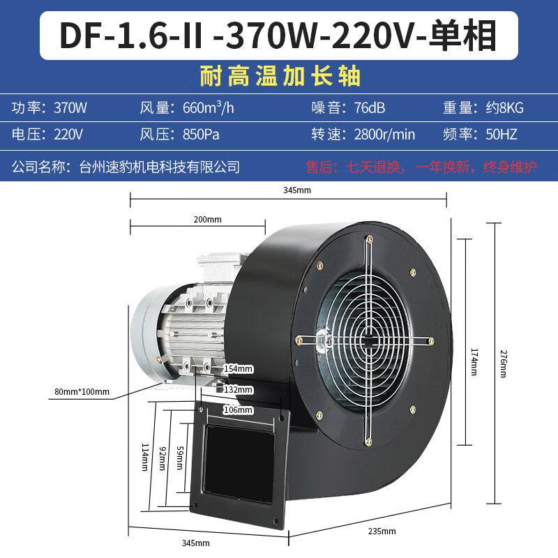 YunDuo High-Temperature Centrifugal Fan