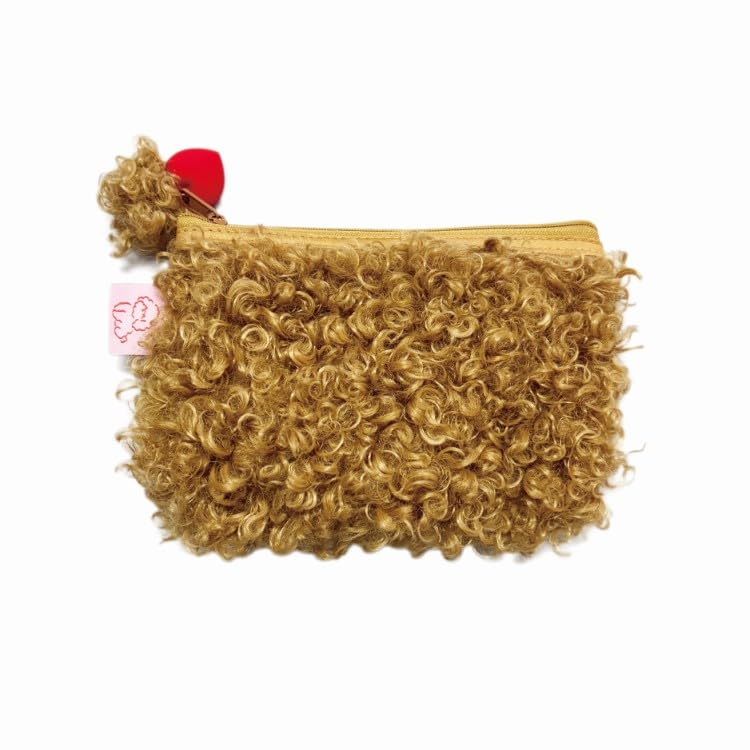 TP Pouch L Fluffy Toy Poo Like (Red)