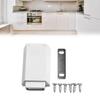 Latch Cabinet Door Heavy Duty Magnetic To Open White