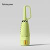 New Macaron Color Five-Fold Ultra-Light Sun Protection Compact Mini Umbrella with Buckle Handle