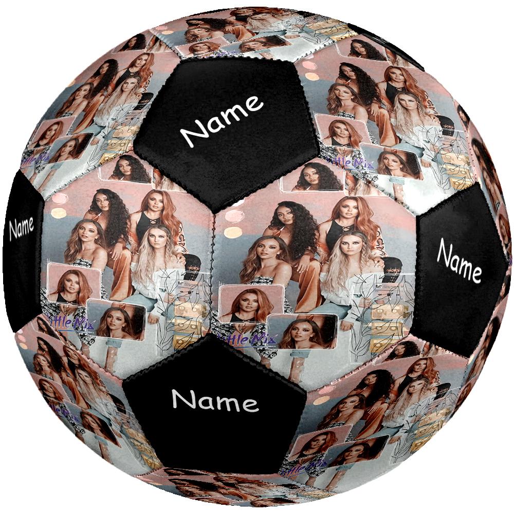 Egyedi Név Little Mix Témájú 5-ös Méretű Futballlabda, Beltéri és Kültéri Mérkőzésekre Egyaránt Alkalmas, Mindenkinek Megfelelő Ajándék.