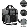 Bowling Bag for 2 Balls Portable Bowling Tote Bag with Padded Ball Holder for Double Ball and Pair