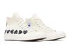 Comme des Garçons PLAY x Converse Chuck 70 High 'Multi Heart - Milk Bl
