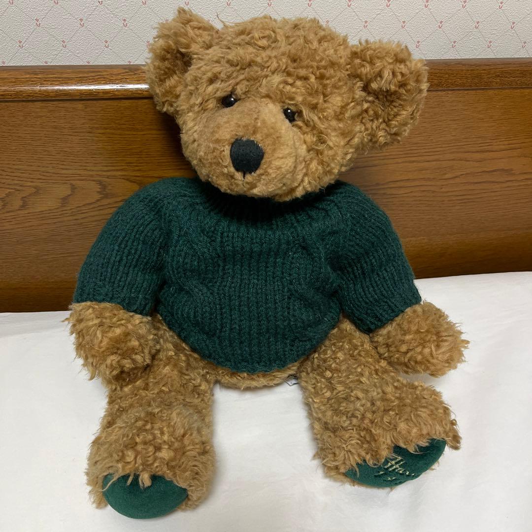 

[USED] Harrods Teddy Bear 1998 Big Size