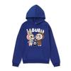 Unisex Anime Labubu Hoodie - Cozy Velvet Sweatshirt for Autumn/Winter