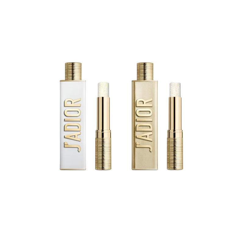Dior True Gold Limited Edition Solid Balm Perfume Stick Set Floral Fragrance Ylang-Ylang Jasmine Rose 3.2g+3.2g
