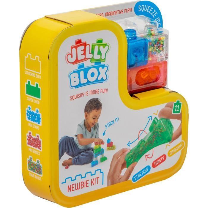 Jeu de construction - GOLIATH - Jelly Blox Newbie Kit - Blocs souples et tactiles dès 2 ans