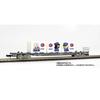 Girls Panzer Final Chapter N Gauge Mini Character Container Set of 3 BC Jiyu Gakuen & (12ft)