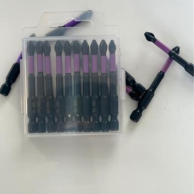 Impact-Resistant Electric Drill Magnetic Crosshead Screwdriver Bit Set