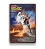 Back To The Future Poster Metal Tin Sign Vintage Home Decor Movie Wall Sticker Metal Plaque Retro Iron Painting Room Decor 30x40