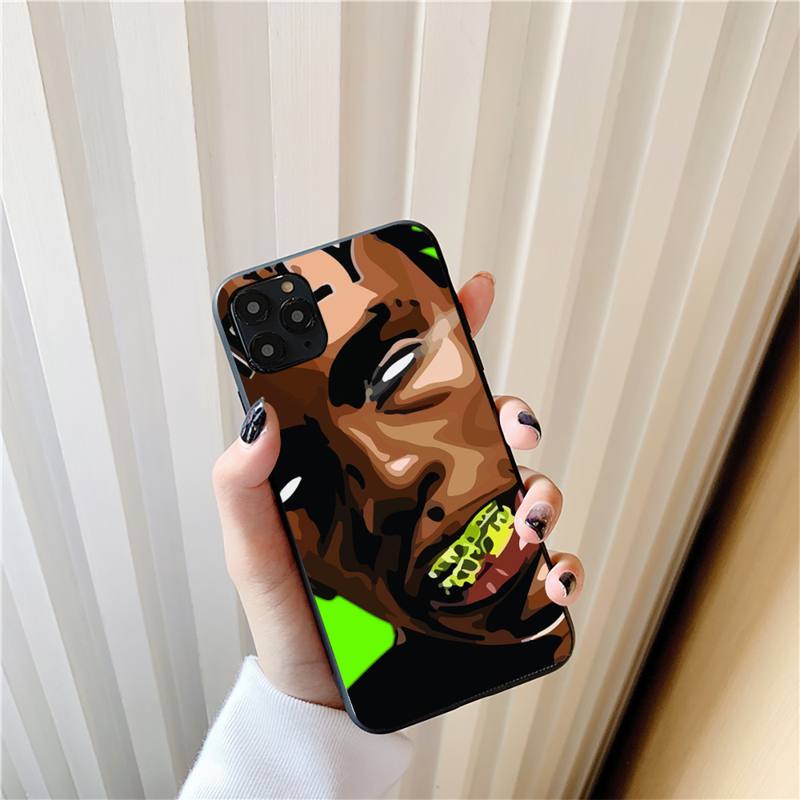 Ynw Melly Rapper Luxuriöse Weiche Handyhülle für iphone 13 11pro 12pro MAX 8 7 6 6S Plus X XS MAX 5 5S SE XR Fundas Capa
