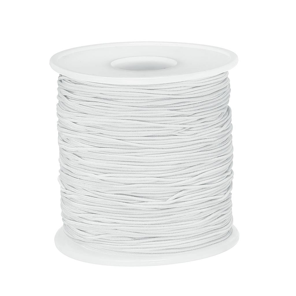 Uxcell Elastic Cord Stretchy String 0.8mm 109 Yards for Crafts Jewelry Making Bracelets Necklaces Beading DIY