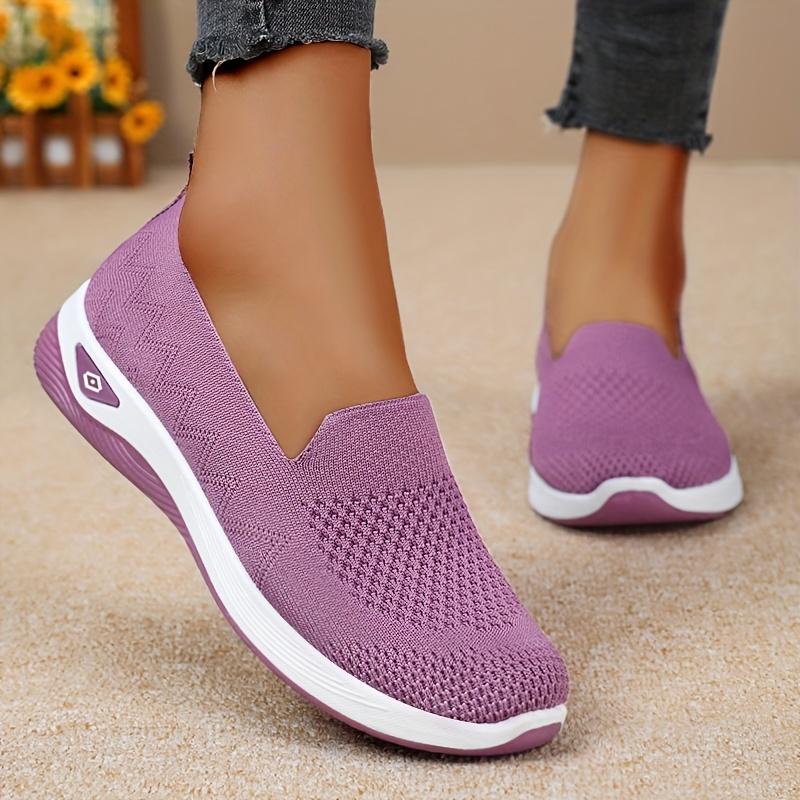 Damen Atmungsaktive Sneaker Leichte Bequeme Laufschuhe Sneaker Freizeitschuhe für Frühling und Sommer