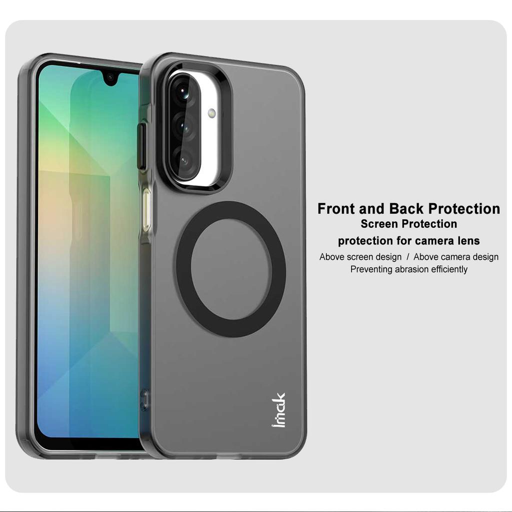 Pro Samsung Galaxy A17 5G Pouzdro na telefon IMAK Čokoládové magnetické pouzdro