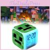 Minecraft Changing Colourful Alarm Clock With Lcd Screen Calendar For Home Use
