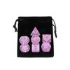 7Pcs DND Dice Set with Drawstring Bag Great for Dungeons and Dragons Role Playing Table Game Accessories for DND RPG Board Game