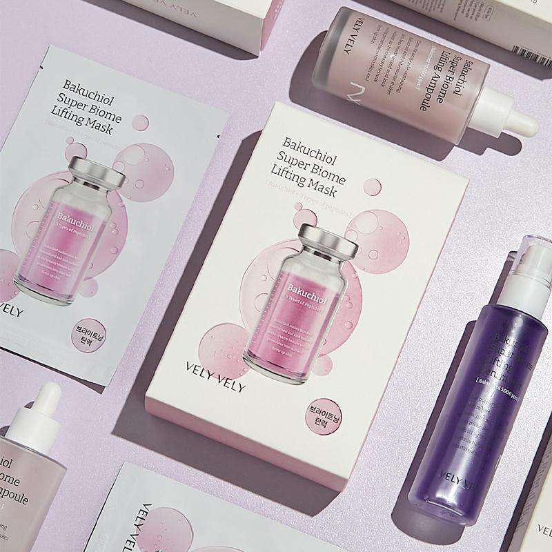 VELY VELY Bakuchiol Super Biome Lifting Mask 20g*10EA