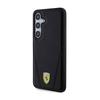 Ferrari Hot Stamp V Lines Magsafe - Etui Samsung Galaxy S24 (Czarny)