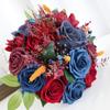 Wedding Bouquets Artificial Flower Arrangement for Ceremony, Anniversary, Photography Props, Wedding Party Centerpieces