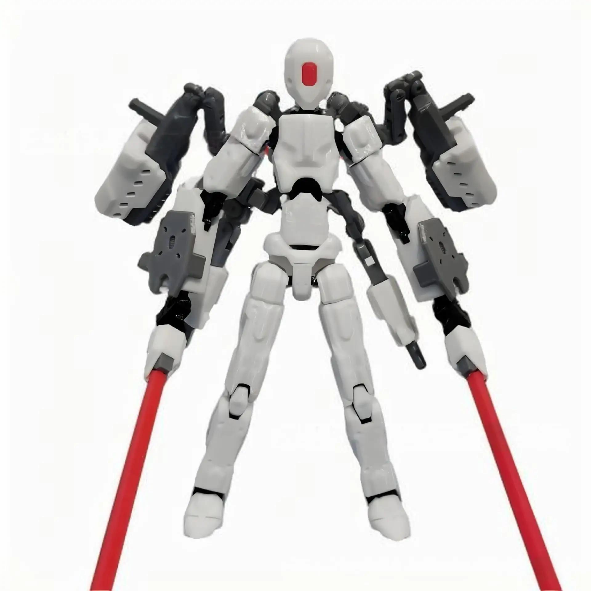 3D-printed Articulated Figure Dummy13 Lucky Robot Gundam Figurine Toy Modèles Cadeau Pour Enfants