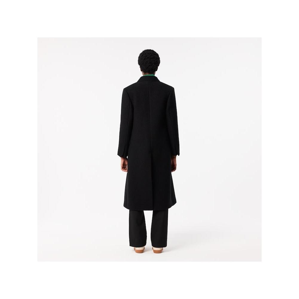 Lacoste Damen Zweireihiger Langer Mantel Bf7390 54n 031 q2nBf7390 54n031