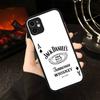Klassische Whiskey-Logos J-Jack D-DanielS Handyhüllen für iPhone 16 15 14 Plus 13 12 11 Pro Max Matt Oft Stoßfänger Handyhülle