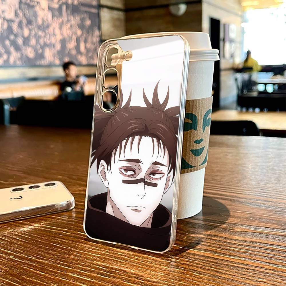 Anime Choso Phone Case For SamsungS25,24,21,22,23,30,Ultra,20,Plus,Fe,Lite,Note,10,9,5G Transparent Cover