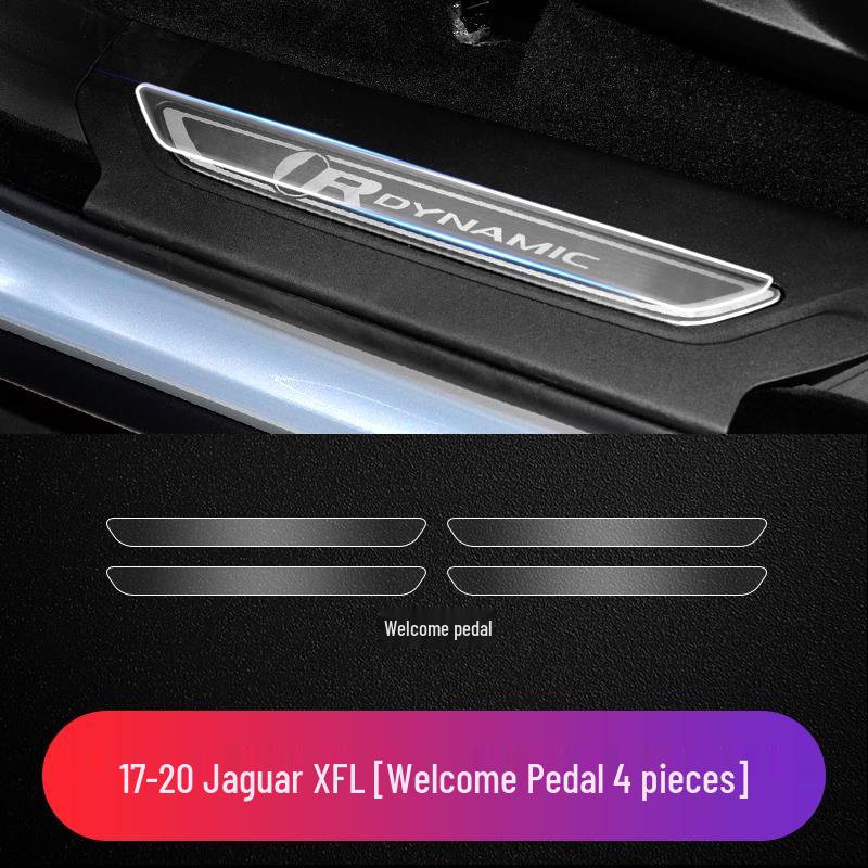Jaguar XEL, XFL, F-PACE, I-PACE Sill Protector TPU Film