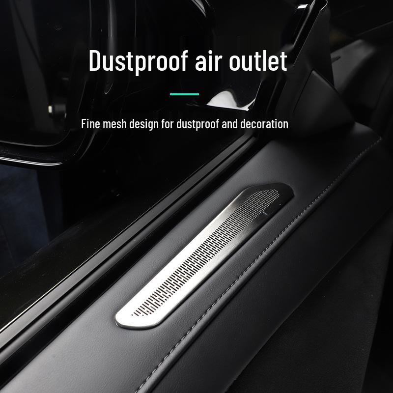 Lynk & Co 10emp Car Door Air Vent Metal Interior Decoration Sticker