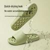 Women's Non-Slip Quick-Dry Shower Slippers, Water-Draining Hollow Design, 2026 Style, Cool Indoor Slippers for Men