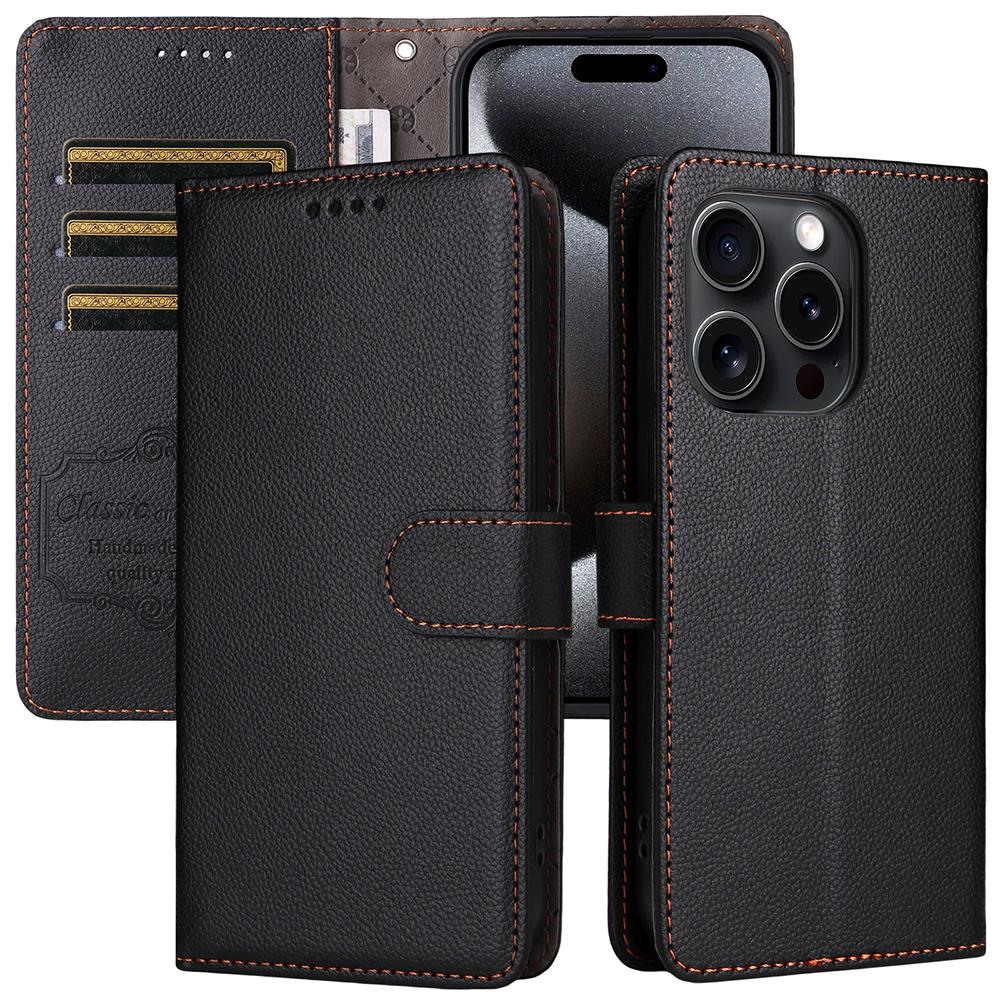 Leather RFID Protect Cover For Google Pixel 8 9 10 Pro XL 8A 9A Stand Flip Phone Wallet Case With Card Holder
