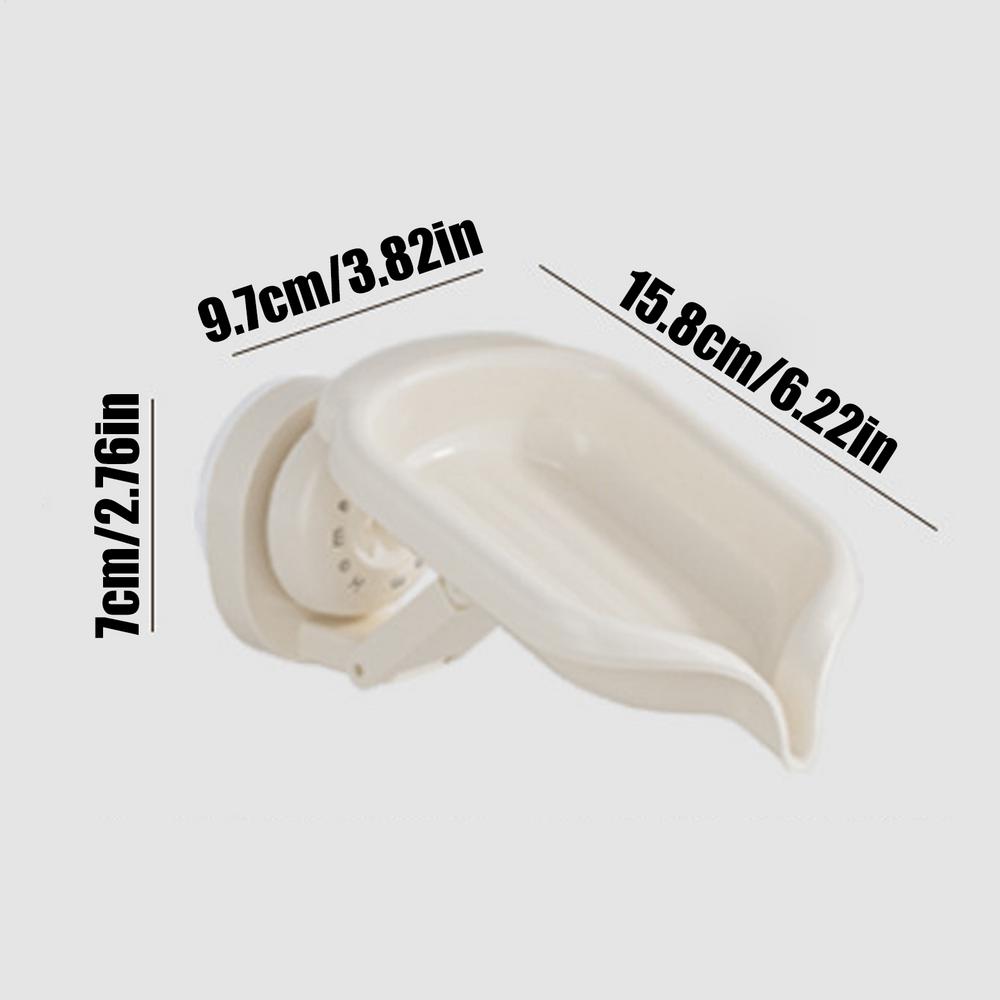Soap Box Creative Draining Soap Storage Rack Punch Free Suction Cup Cute Household Shelf Bathroom Artifact
