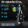 2 Stück 60000Lm D2S D4S LED Auto Scheinwerfer Birnen D2R D4R LED Auto Licht Hohe Leistung 200W 1:1 Plug-and-Play 30-Kern CSP-Chips Turbo-Lampe 6000K Weiß