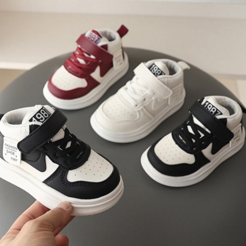 Kids' Versatile Casual Shoes Baby's Fashionable Sneakers High-top Lightweight Sports Shoes