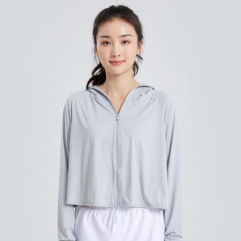 Women's UPF50+ Silk Blend Sun Protection Windbreaker - 2025 Edition for Outdoor Activities
