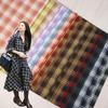 Spring/Summer Plaid Qipao Dress & TR Stretch Casual Shirt Fabric for Children's Clothing & Skirts