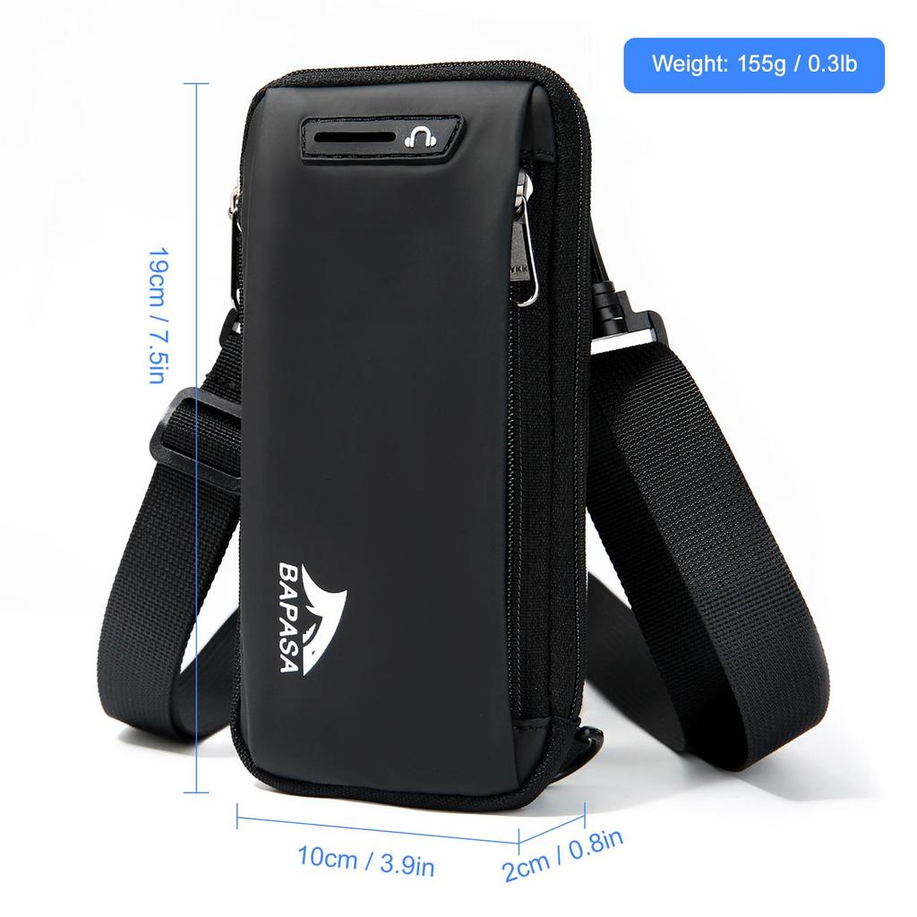 Phone Bag Phone Purse Cross Body Bag Waist Phone Pouch Fit 6.5 Inch Phones