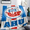 1PC FC Hansa Rostock Patterned Flannel Blanket Suitable For All Seasons for Home Decor Warmth and Comfort Gifts Holiday Present