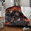 Lord Rings Personalized Name Blanket Gift Customizable Blanket Comfortable Throw For Nap Chair Sofa Bedding All-Season Use