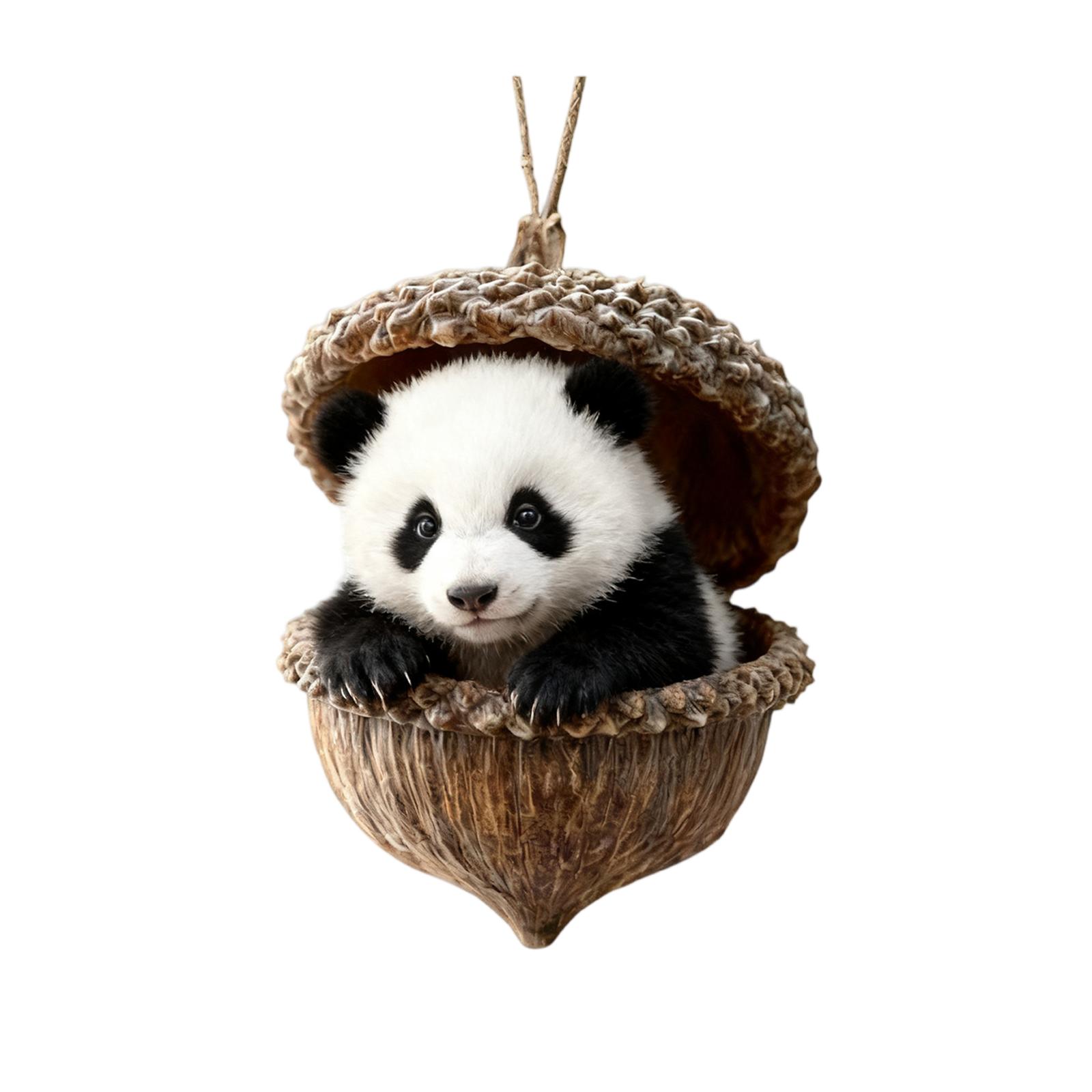 

2D Acrylic Sleeping Keychain Cute Cartoon Bag Charm Hanging Ornament Gift For One Size