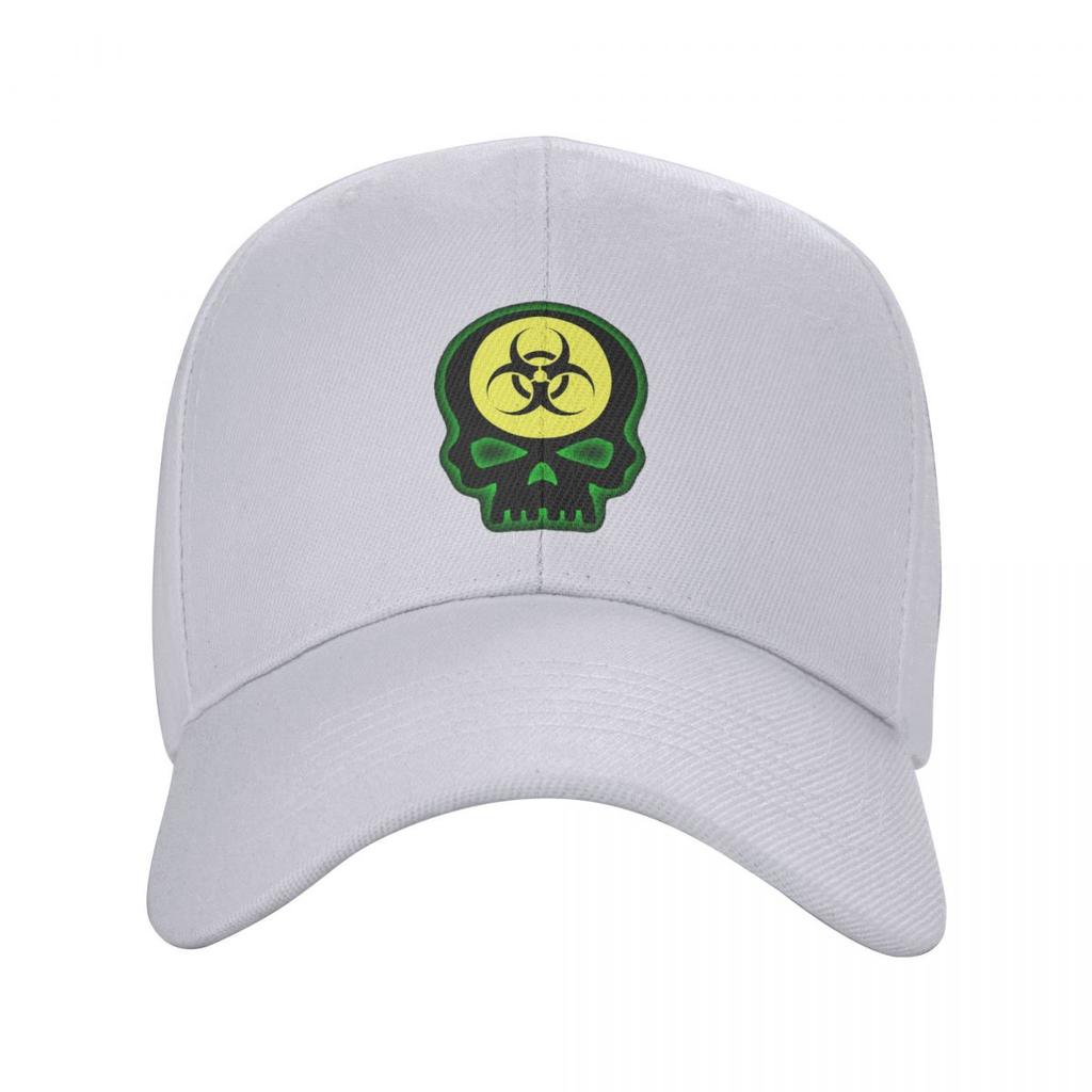Florescent Biohazard Alien Hiking Game Baseball Caps Fashion Men Women Hats Adjustable Cap Streetwear Baseball Hat Casquette