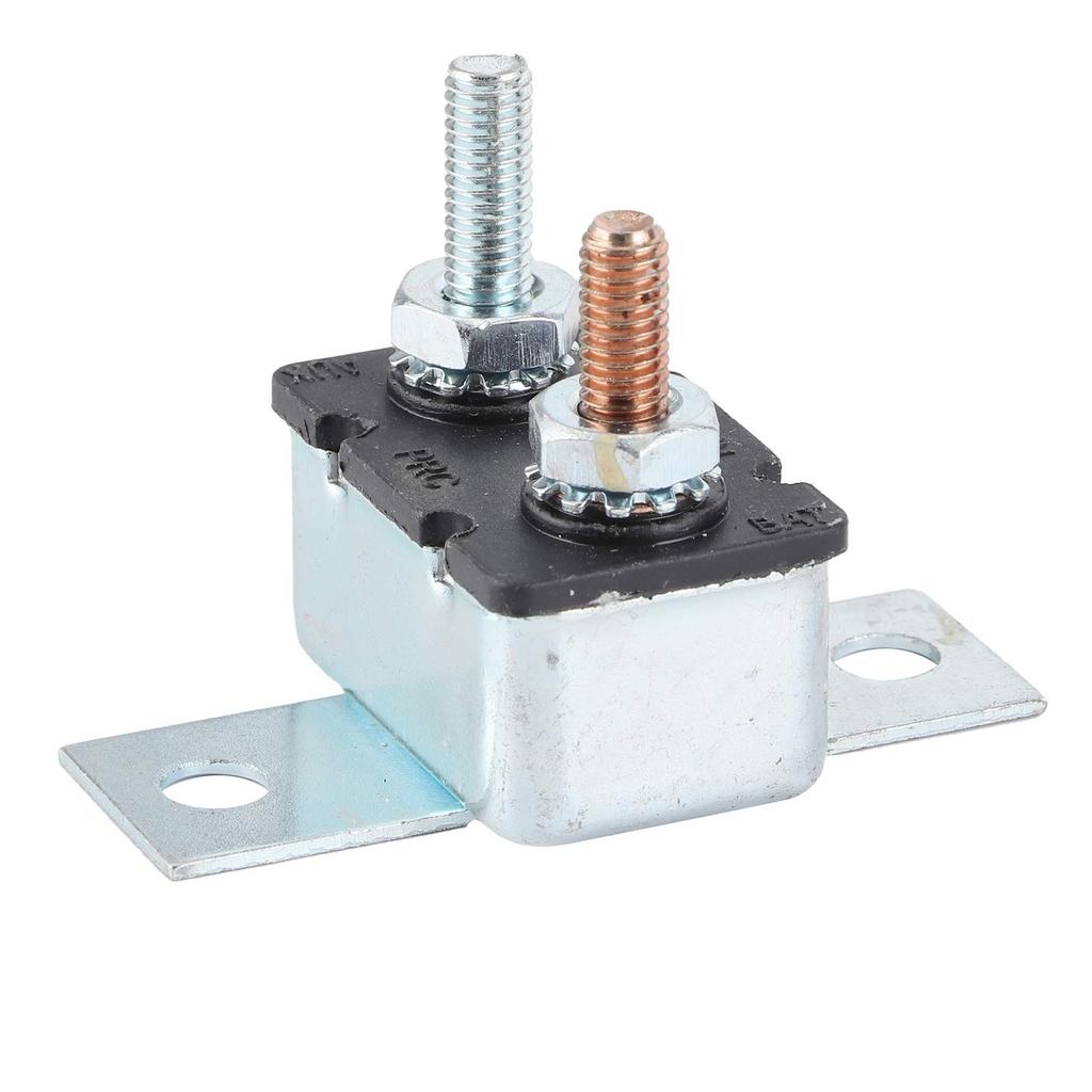 KIMISS Radiator Cooling Fan Relay Kit with Thermostat Switch and Overload Protector - Complete Mounting Accessory for Automotive Cooling System