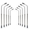 LED Street Warm Model Railroad and Building Scenery Educational DIY 10-Pack Lights, White, 62mm, 1150 Scale, Models, Dioramas, Collections,