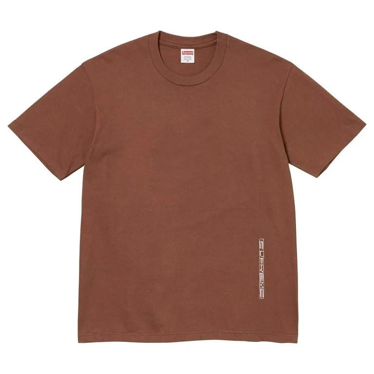 Supreme Supper Tee Brown