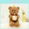 Bear Cake Birthday Animal Plush Toy Cartoon Stuffed Doll Room Decoration Gift