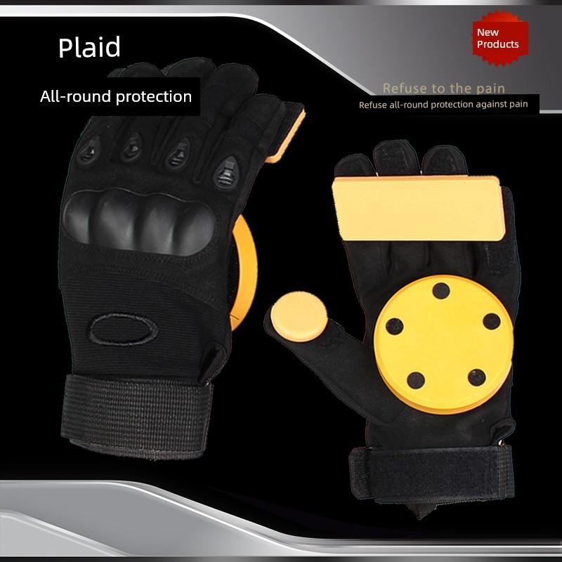 Downhill Gloves Protective Gear Slider Slide Long Board