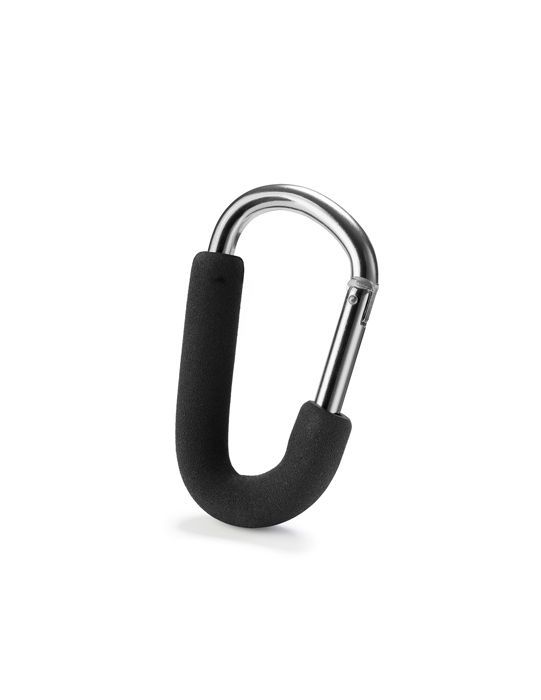 Mousqueton Pour Poussette Bébé Noir 5503-3 Inofix.