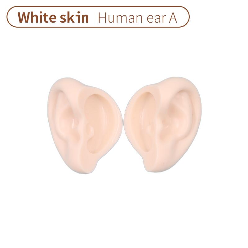 DBS Blyth Puppe Ohr Menschliche Ohren, Elfenohren Mit Ton befestigt, kein Schneiden erforderlich Weiße Haut, Bräunliche Haut, Dunkle Haut, Natürliche Haut
